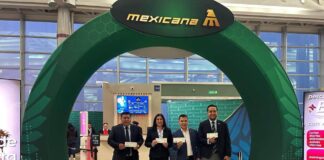 Alcaldesa Rosi Wong acude a inauguración del nuevo vuelo de mexicana en su ruta AIFA-Bajío, un paso de avanzada en la conectividad nacional