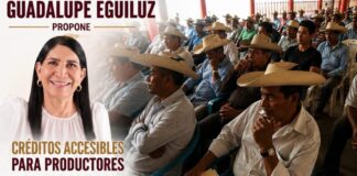 En el plan Guerrero Guadalupe Eguiluz propone créditos accesibles para productoras y productores de Guerrero