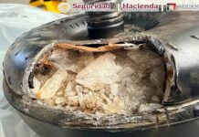 Descubren tres kilos de presunta metanfetamina en aeropuerto de Toluca