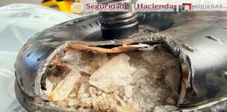 Descubren tres kilos de presunta metanfetamina en aeropuerto de Toluca