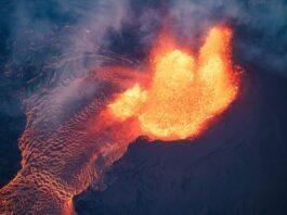 El volcán Kilauea vuelve a entrar en erupción
