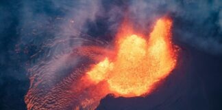 El volcán Kilauea vuelve a entrar en erupción