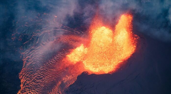 El volcán Kilauea vuelve a entrar en erupción