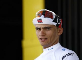 Isaac del Toro llega al descanso del Tour de Francia como tercero general
