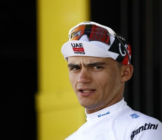 Isaac del Toro llega al descanso del Tour de Francia como tercero general