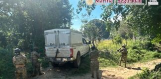 Marina asegura vehículo con 834 kilos de presunta cocaína en Chiapas