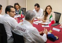 Supervisan operación aduanera en el Aeropuerto Internacional de Cancún