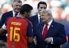 Trump descarta “tensiones” con España tras triunfo de ‘La Roja’ en el Mundial