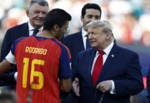 Trump descarta “tensiones” con España tras triunfo de ‘La Roja’ en el Mundial