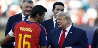 Trump descarta “tensiones” con España tras triunfo de ‘La Roja’ en el Mundial