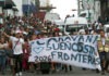 Unos 800 migrantes salen en caravana desde Tapachula hacia CDMX