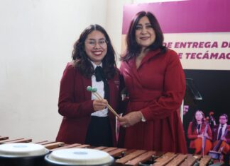 Tecámac fortalece talento juvenil con nuevos instrumentos para su orquesta filarmónica y mariachi municipal