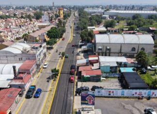 Alcaldesa Rosi Wong cumple compromiso ciudadano con Tecámac con la rehabilitación de vía real