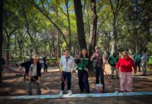 Nancy Núñez encabeza jornada de mantenimiento en el Parque de la China
