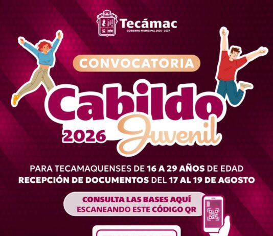 Gobierno municipal de Tecámac invita a las juventudes a participar en el Cabildo juvenil 2026