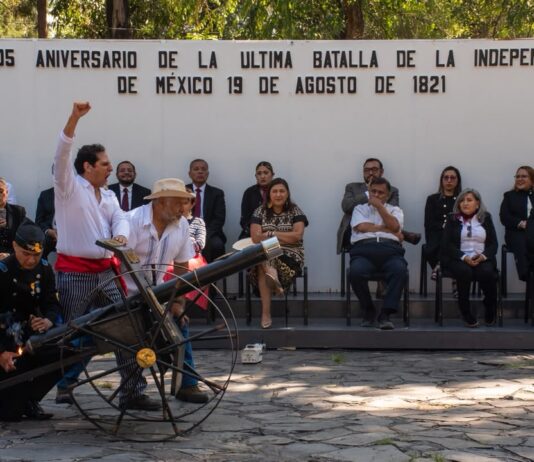 Conmemoran en Azcapotzalco 205 aniversario de la última batalla por la independencia