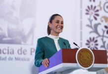 Va Sheinbaum por segundo informe en Palacio Nacional; luego, gira por 32 estados