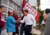 Recorre Pável Jarero las Calles de Tepic; Lleva Mensaje de Defensa de la Cuarta Transformación a la Colonia Amado Nervo