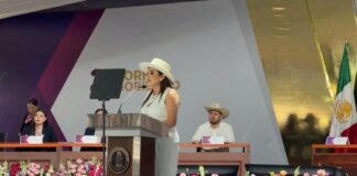 “La muerte de Carlos despertó conciencias»: Grecia Quiroz rinde informe y promete no dar «ni un paso atrás»