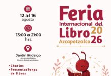 Anuncia Azcapotzalco Feria Internacional del Libro 2026 en Jardín Hidalgo
