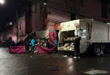 Cuauhtémoc hace limpia nocturna en Tepito: retiran 5 tiraderos clandestinos en la Morelos