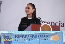 Sheinbaum va por equipo infantil de Tijuana varado en Colombia tras sismo