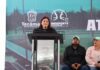 Alcaldesa Rosi Wong impulsa talento deportivo con la presentación del Atlético Sierra Hermosa de Tercera División