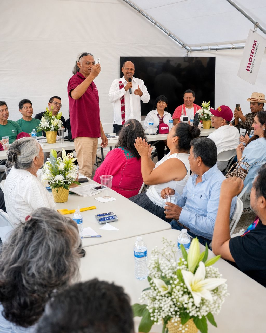 Fortalece Morena su Presencia entre la Comunidad Mexicana en Los Ángeles