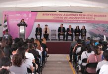Presidenta municipal Rosi Wong da bienvenida a la nueva generación del CECyT 19 ‘Leona Vicario’