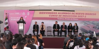 Presidenta municipal Rosi Wong da bienvenida a la nueva generación del CECyT 19 ‘Leona Vicario’