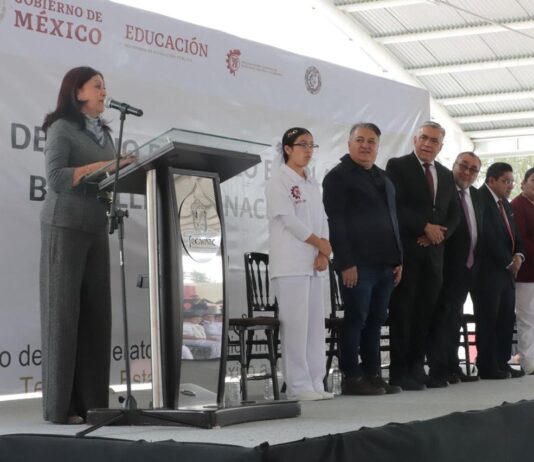 Alcaldesa Rosi Wong encabeza arranque del ciclo escolar y apertura de nueva carrera en el CBTIS 289