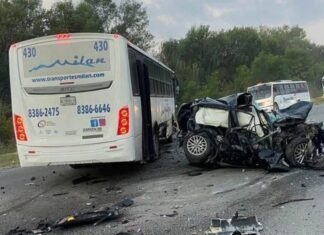 Choque en Pesquería, NL, deja tres muertos