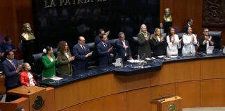 Higinio Martínez asume como nuevo presidente de la Mesa Directiva del Senado