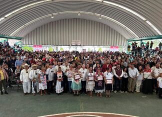 Presidenta municipal Rosi Wong refrenda el compromiso de su administración con los pueblos originarios de Tecámac
