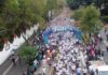 Deportistas llenan las calles de Azcapotzalco en la Segunda Carrera Recreativa