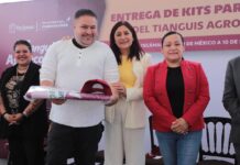 Alcaldesa Rosi Wong impulsa la economía local con entrega de kits a artesanos del tianguis agroecólogico