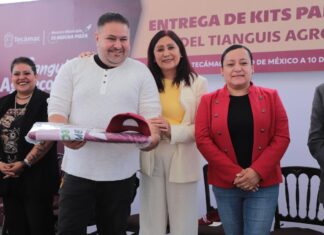Alcaldesa Rosi Wong impulsa la economía local con entrega de kits a artesanos del tianguis agroecólogico
