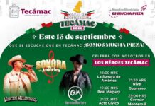Presidenta municipal Rosi Wong lleva las celebraciones de Independencia a cuatro comunidades de Tecámac