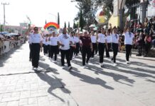 Tecámac conmemora el 216 aniversario de la indepencia de México con desfile cívico militar
