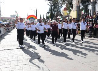 Tecámac conmemora el 216 aniversario de la indepencia de México con desfile cívico militar