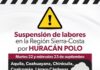 Alerta en Guerrero: suspenden clases por huracán Polo