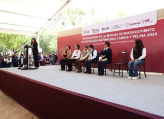 Tecámac, sede del arranque de la semana de reforzamiento de vacunación antirrábica