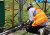 Renuevan cancha de fut 7 en el Deportivo Jardines para vecinos de Tecámac
