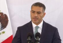 Harfuch: Coche bomba en Ojocaliente fue por disputa entre CJNG y Cártel del Pacífico; hay 2 detenidos