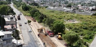 Ampliación de avenida canal del norte fortalece conectividad en Tecámac