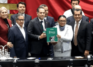 Rosa Icela Rodríguez entregó al Congreso el Segundo Informe de Gobierno de Sheinbaum