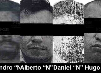 Dictan hasta 289 años de cárcel a cuatro integrantes de grupo criminal por secuestrar a siete personas