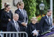 Los noruegos y la familia real se preparan para el último adiós al rey Harald V