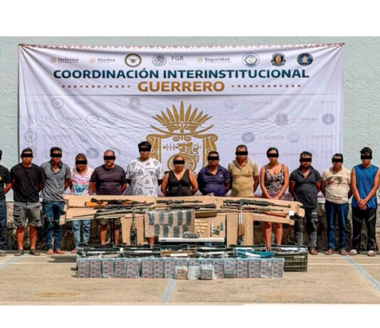 Detienen a 16 presuntos miembros de ‘Los Ardillos’ en Guerrero