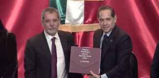 Entregan el Paquete Económico 2027 a la Cámara de Diputados